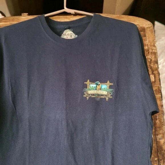 Men's casual blue short-sleeved shirt - Picture 2 of 6